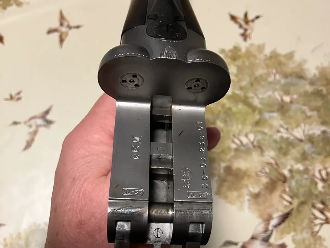 Billede 4 - Ugartechea S/S 12/70 – single trigger – stålhagl