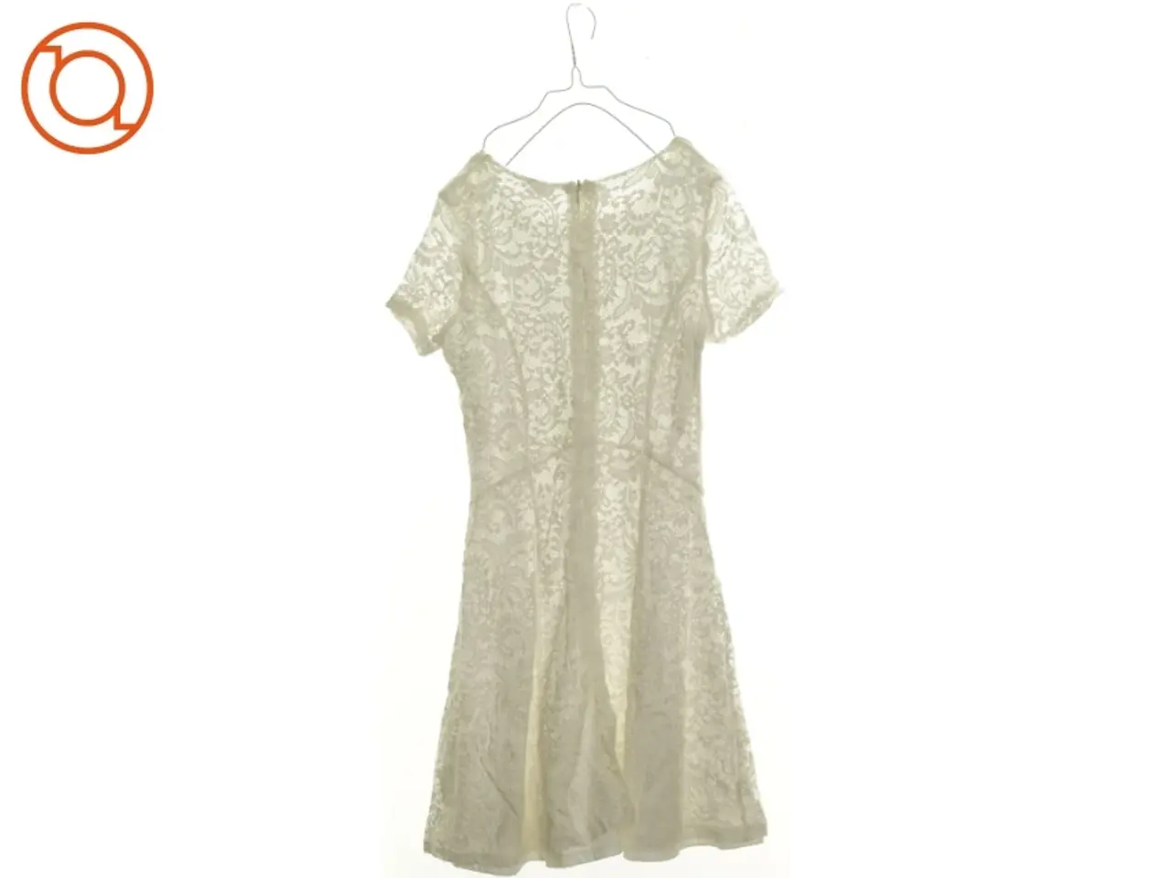 Billede 1 - Foret Blonde Kjole (str. 158-164 cm)
