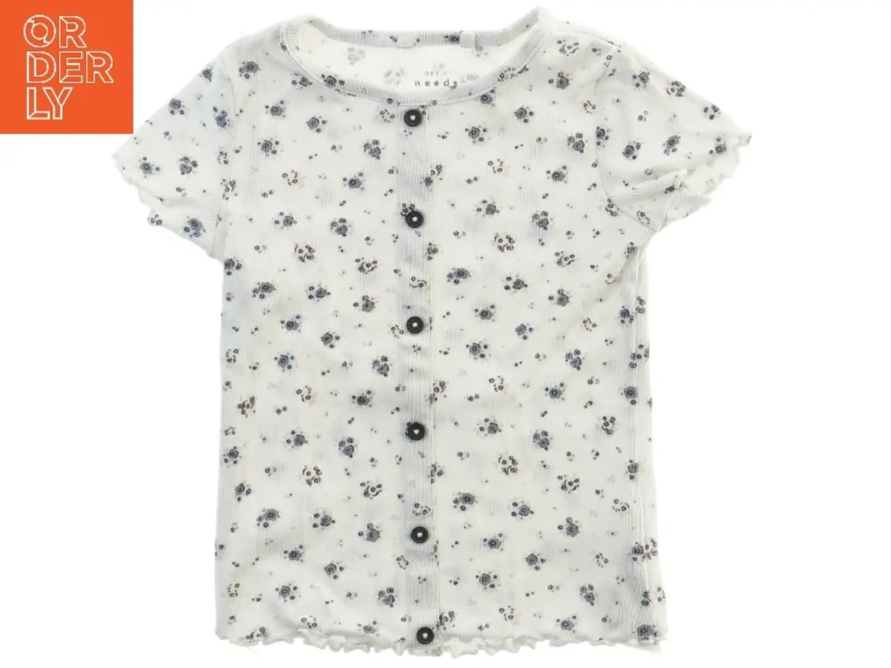 Billede 1 - Name it (str. 98) 💠 Bluse med blomsterprint fra Basic needs