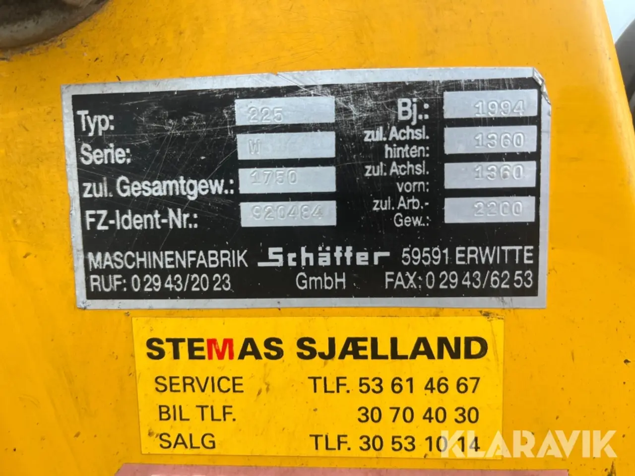Billede 9 - Minilæsser Schaffer 225