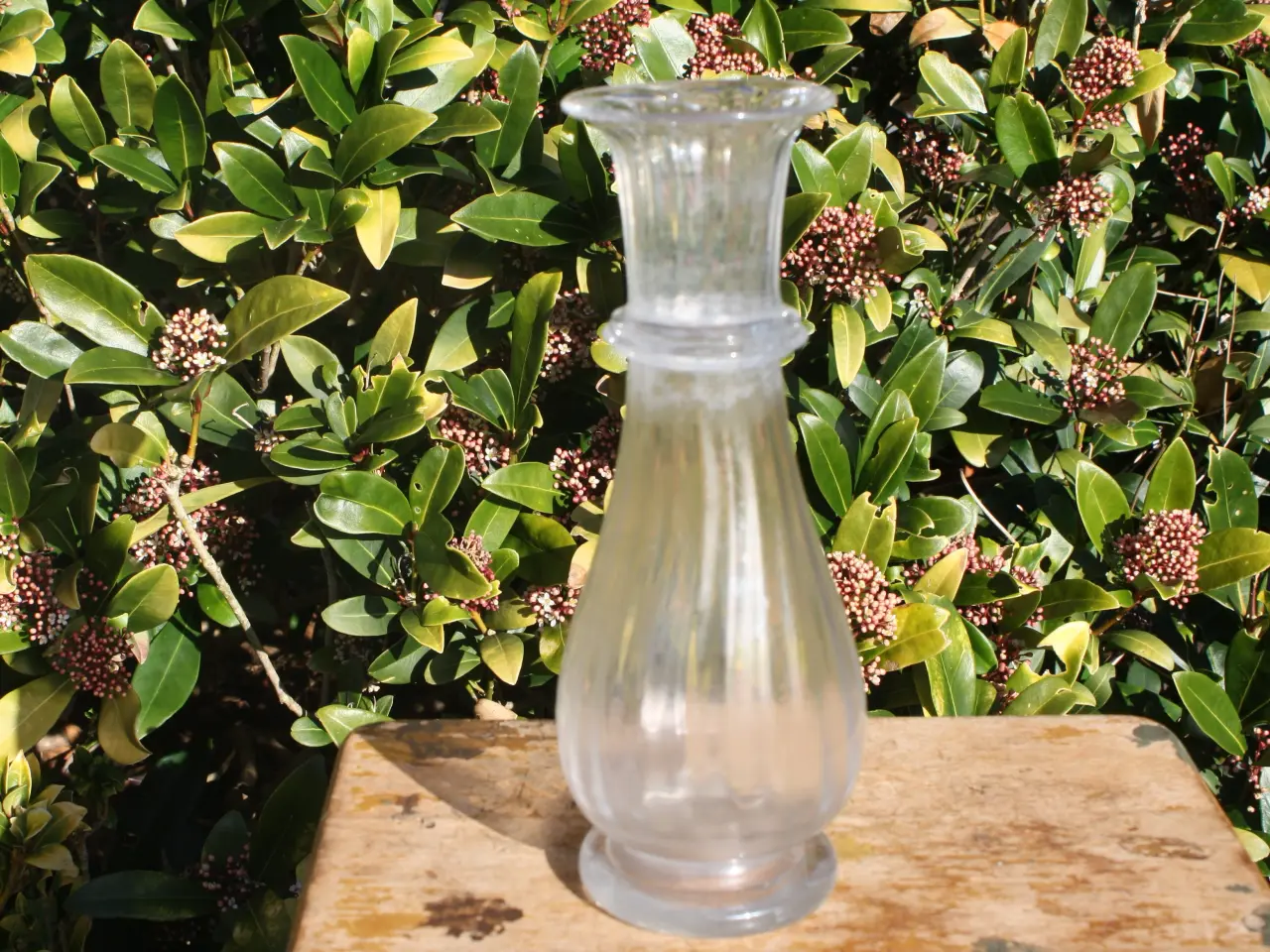 Billede 7 - Gammel mundblæst hyacintglas