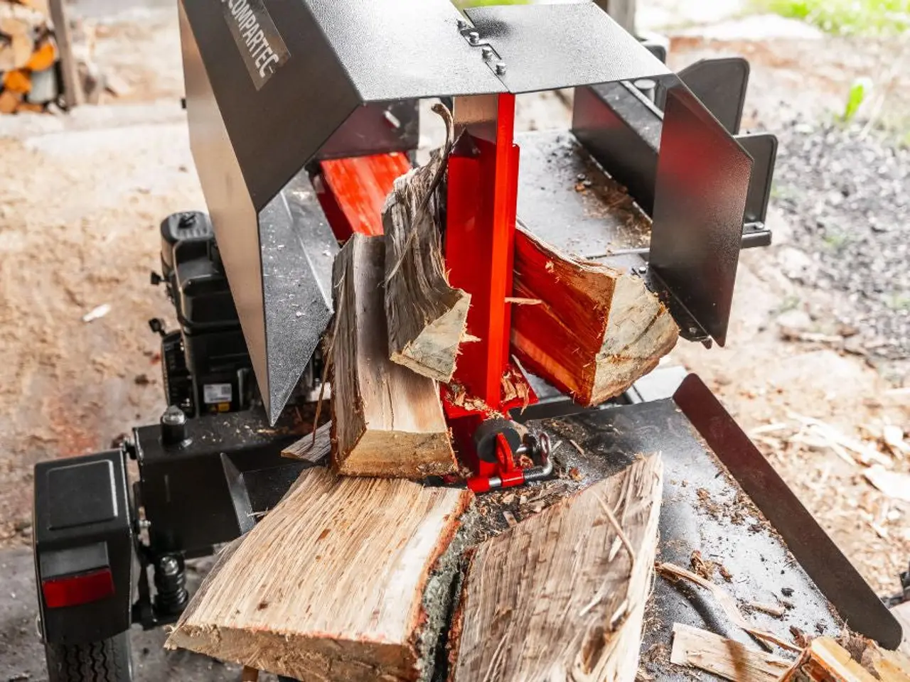 Billede 11 - WoodMaster CWM22B – 22 ton benzin brændekløver (vandret)