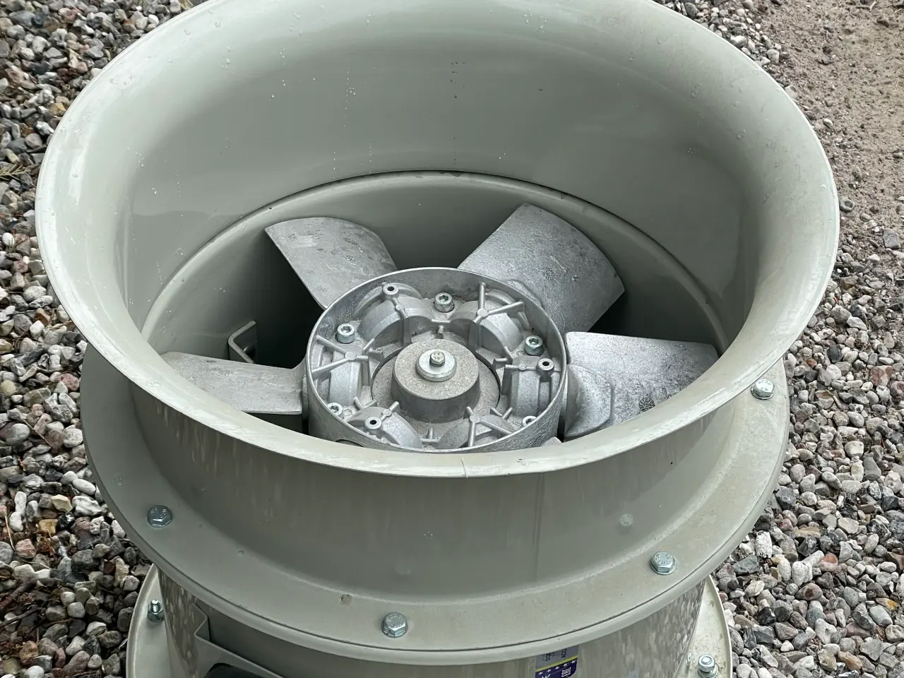 Billede 2 - Sodeca HCT-40-2T-1.5/AL axial / kanalventilator
