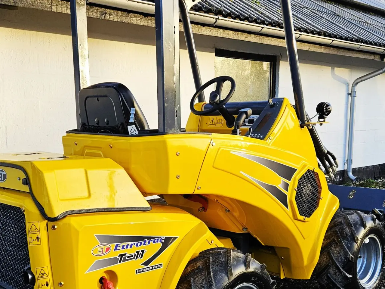 Billede 8 - Eurotrac T11 / fabriksny / teleskoparm / Kubota motor