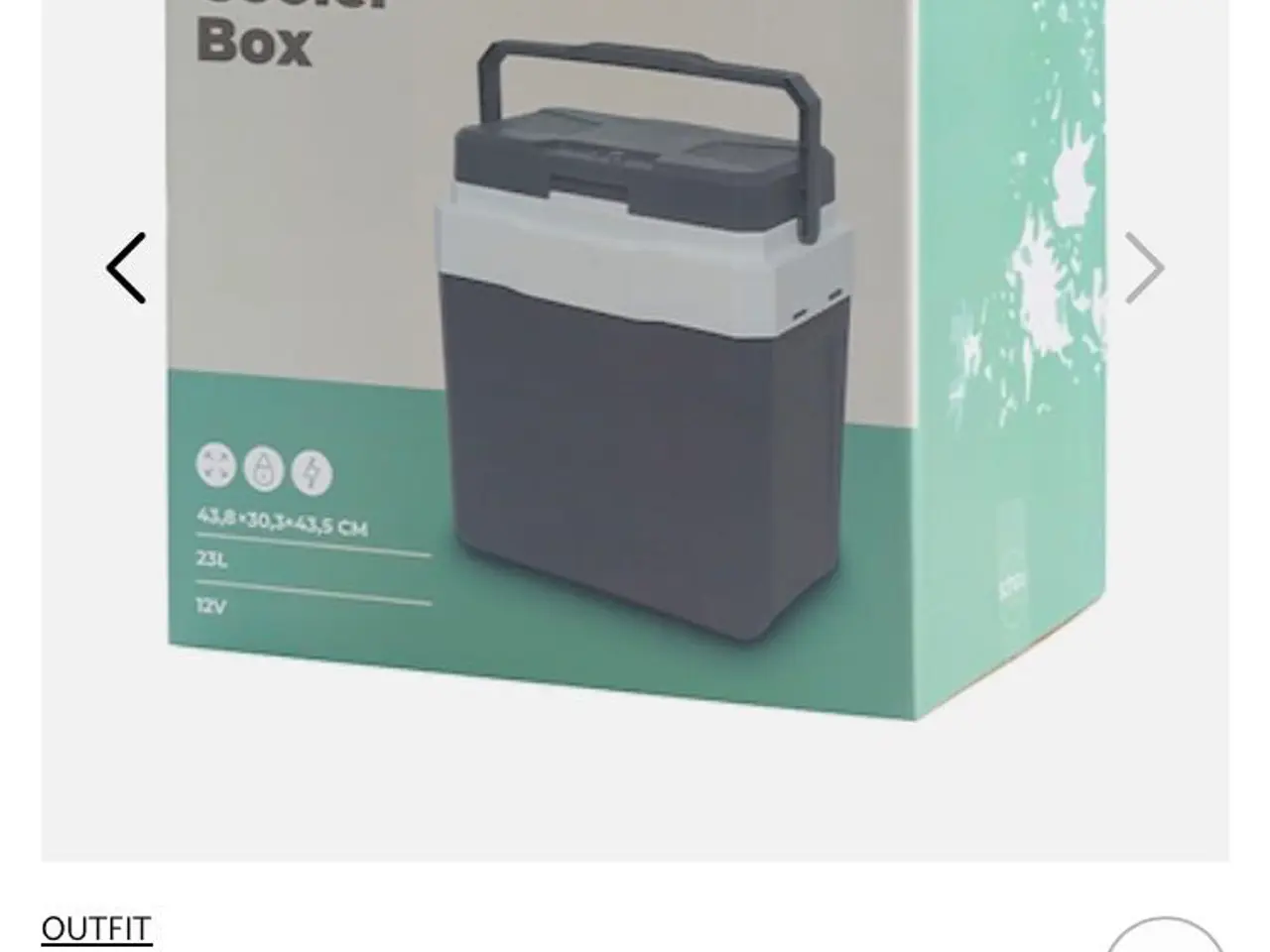 Billede 1 - Solgt: Ny Outfit Cool køleboks 23 liter
