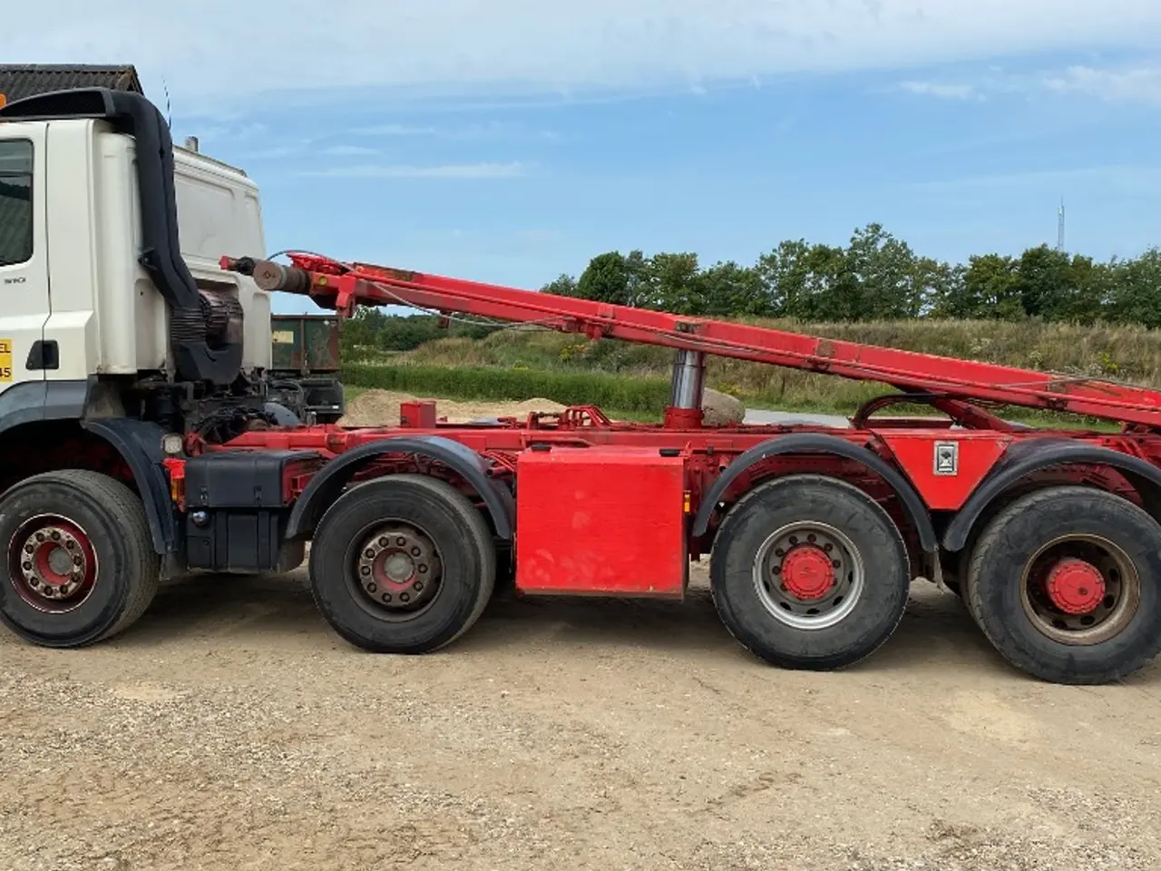 Billede 5 - Daf CF510 Hydraulic Cable Hoist Container Carrier / Euro 6