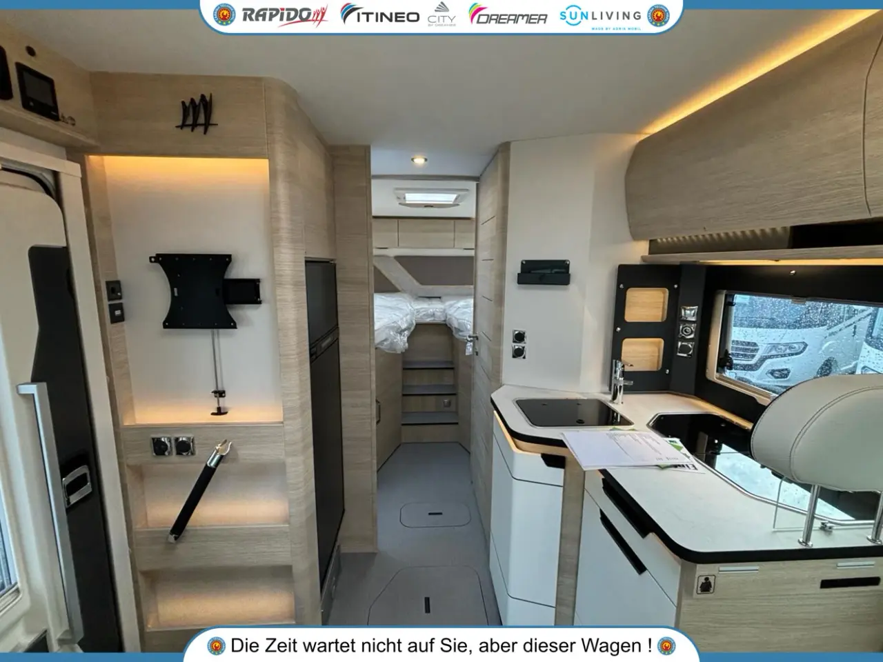 Billede 8 - Rapido 8066DF # Einzelbetten # Winterfest 3,5t-4t