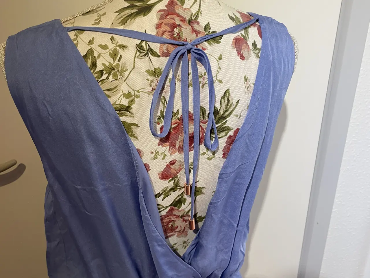 Billede 3 - Designers remix - lang silke kjole