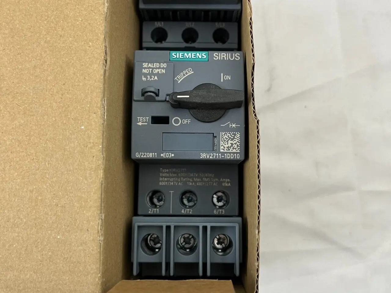 Billede 4 - Siemens 3RV2711-1DD10 SIRIUS Motor Protection 3.2A