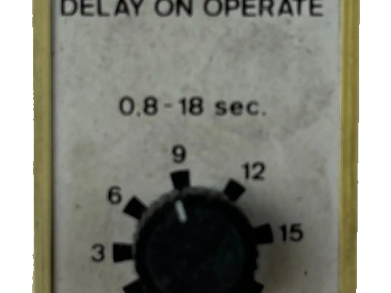 Billede 1 - Electromatic SA 105 024 Time Delay relæ 24VAC Sec