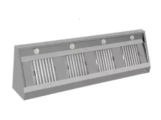 Industriemfang uden motor – 2200 x 700 x 400 mm