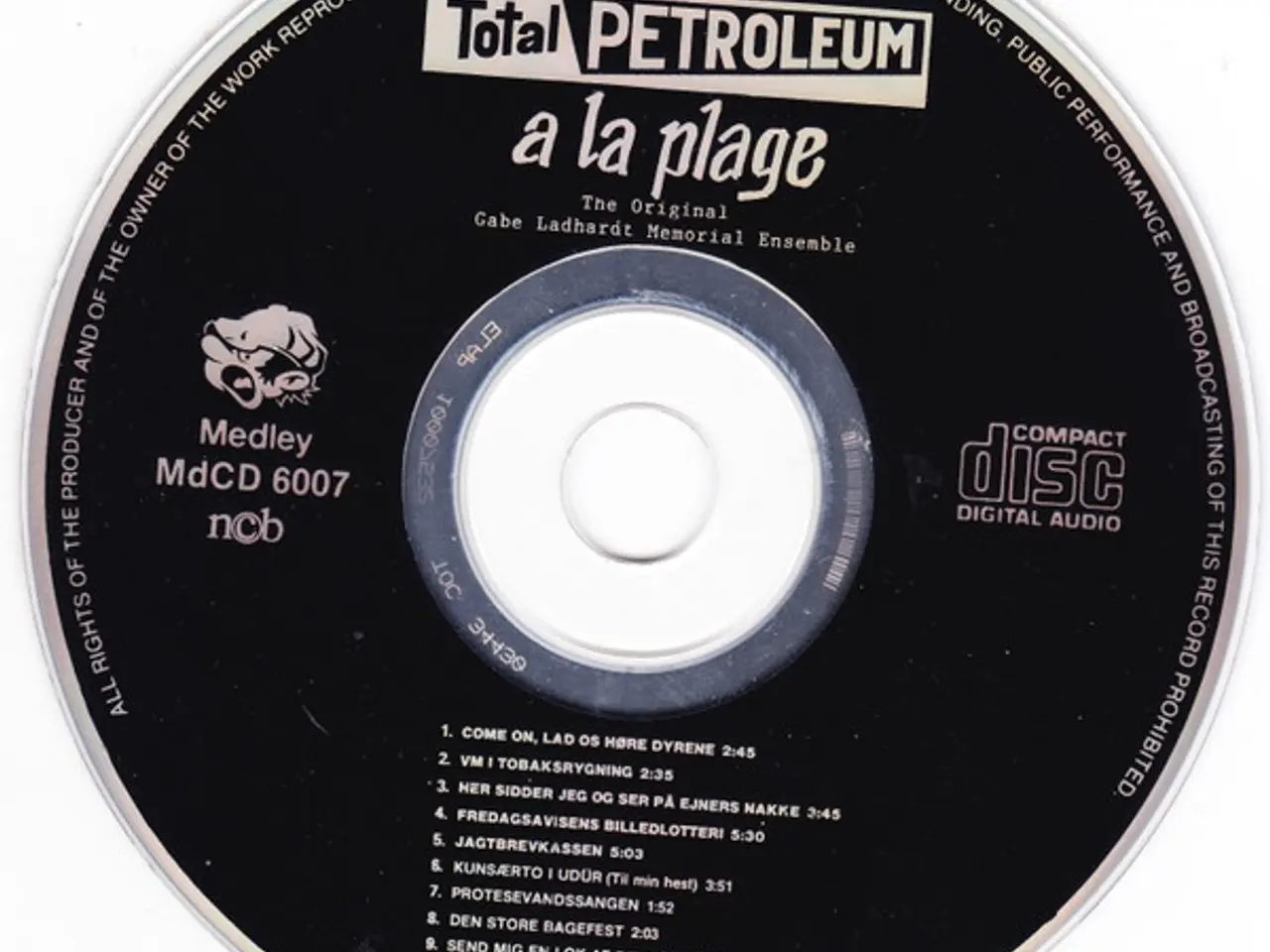 Billede 3 - Totalpetroleum – A La Plage – CD