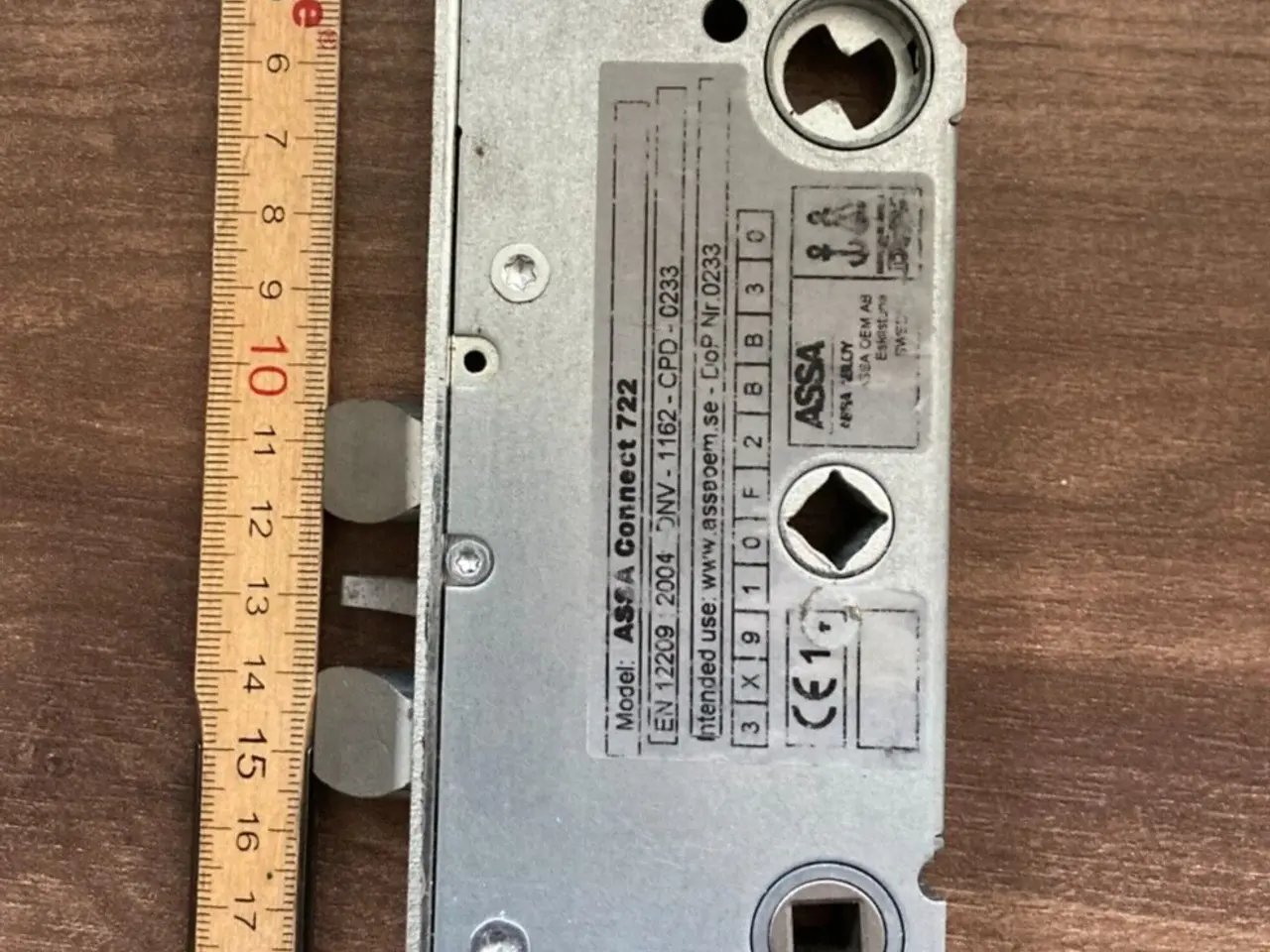 Billede 1 - Assa Abloy Lock Case Connect 722 L: 22.5cm Exit