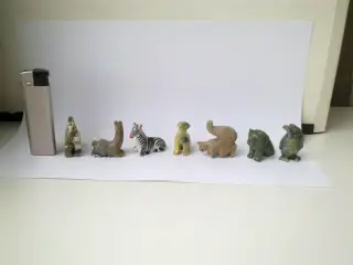 Fedtstens og keramik figurer