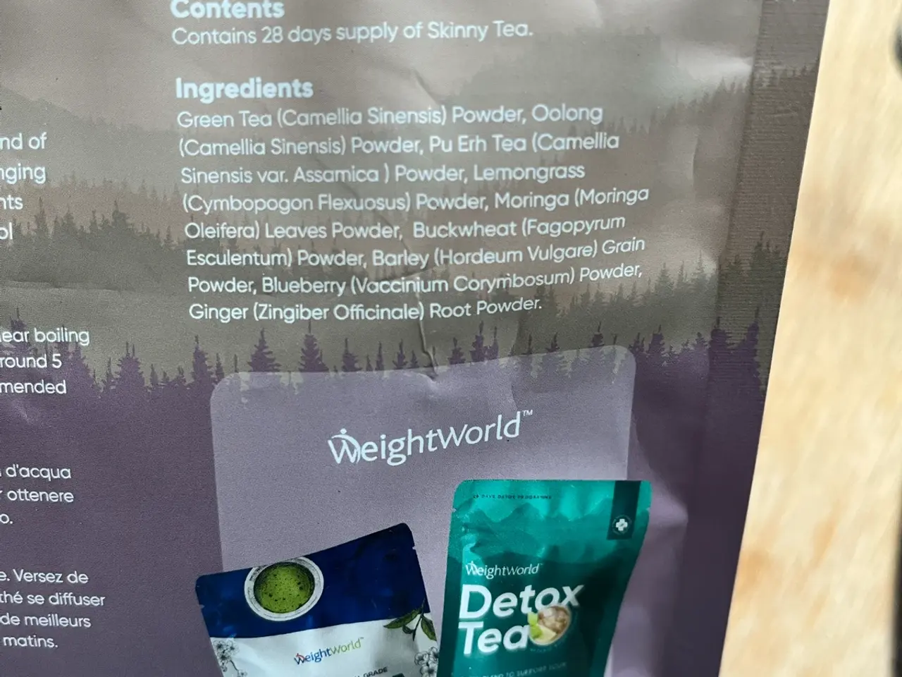 Billede 7 - Weightworld Skinny tea 2 poser
