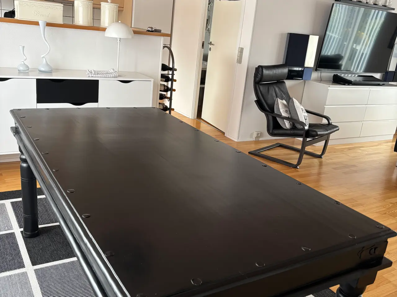 Billede 4 - Spiseborde 180x90 Velholdt Pris 400kr