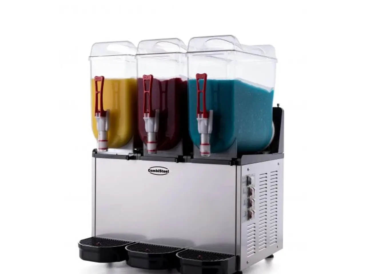 Billede 1 - Slush ice maskine 3 x 12 L – rustfrit stål -1050 W