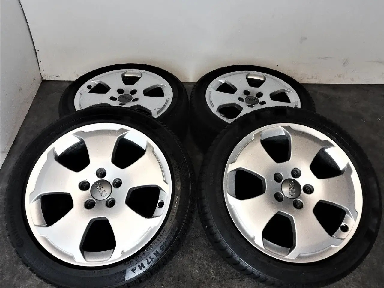 Billede 2 - 5x112 17" ET56, Audi Original vintersæt