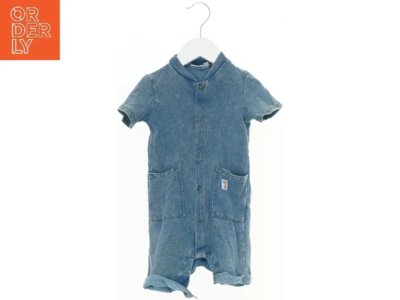 Billede 1 - Kortærmet denim sparkedragt fra Name It (str. 80)