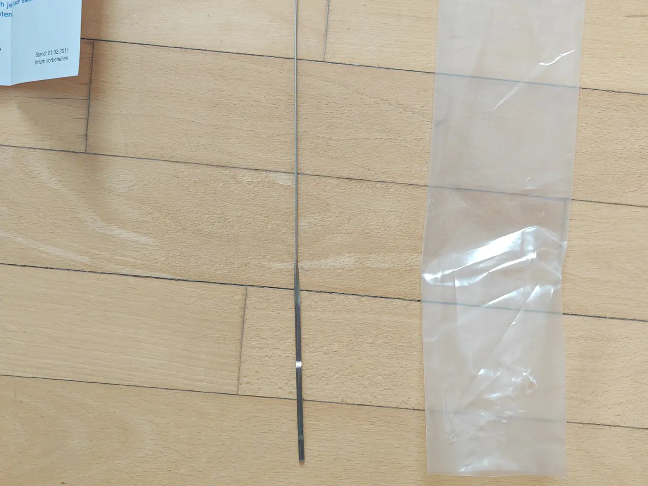 Billede 3 - Oliepind, Service-Oliepind, Olieskift OEM T40178