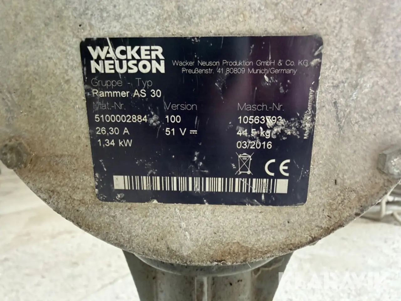 Billede 12 - Jordloppe Wacker Neuson AS30