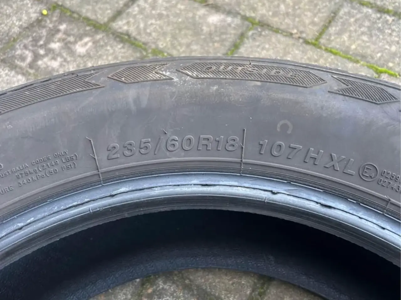 Billede 4 - Vinterdæk 235/60R18 sælges