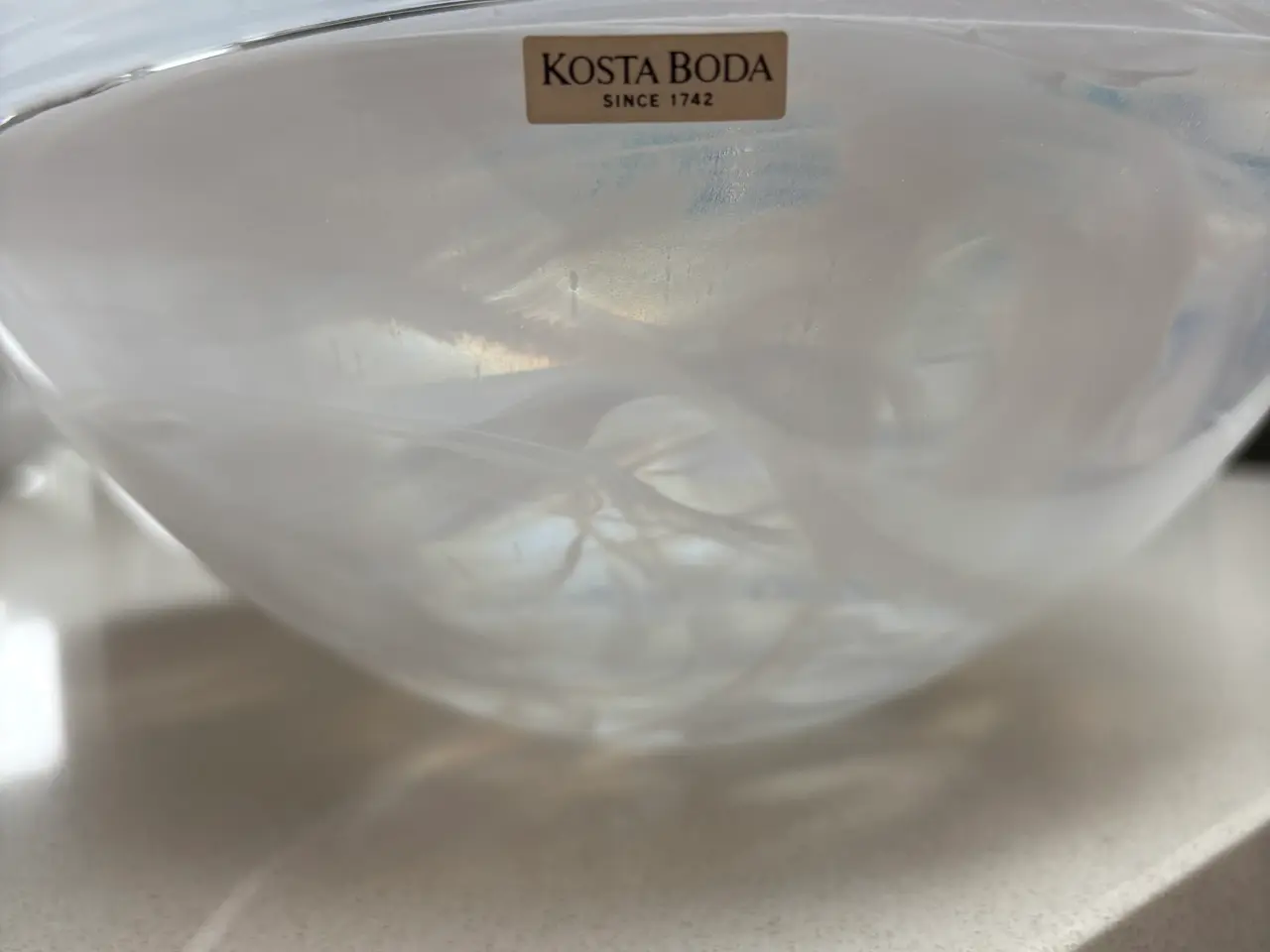 Billede 2 - Kosta Boda Contrast - sæt m. skål, vase, stager