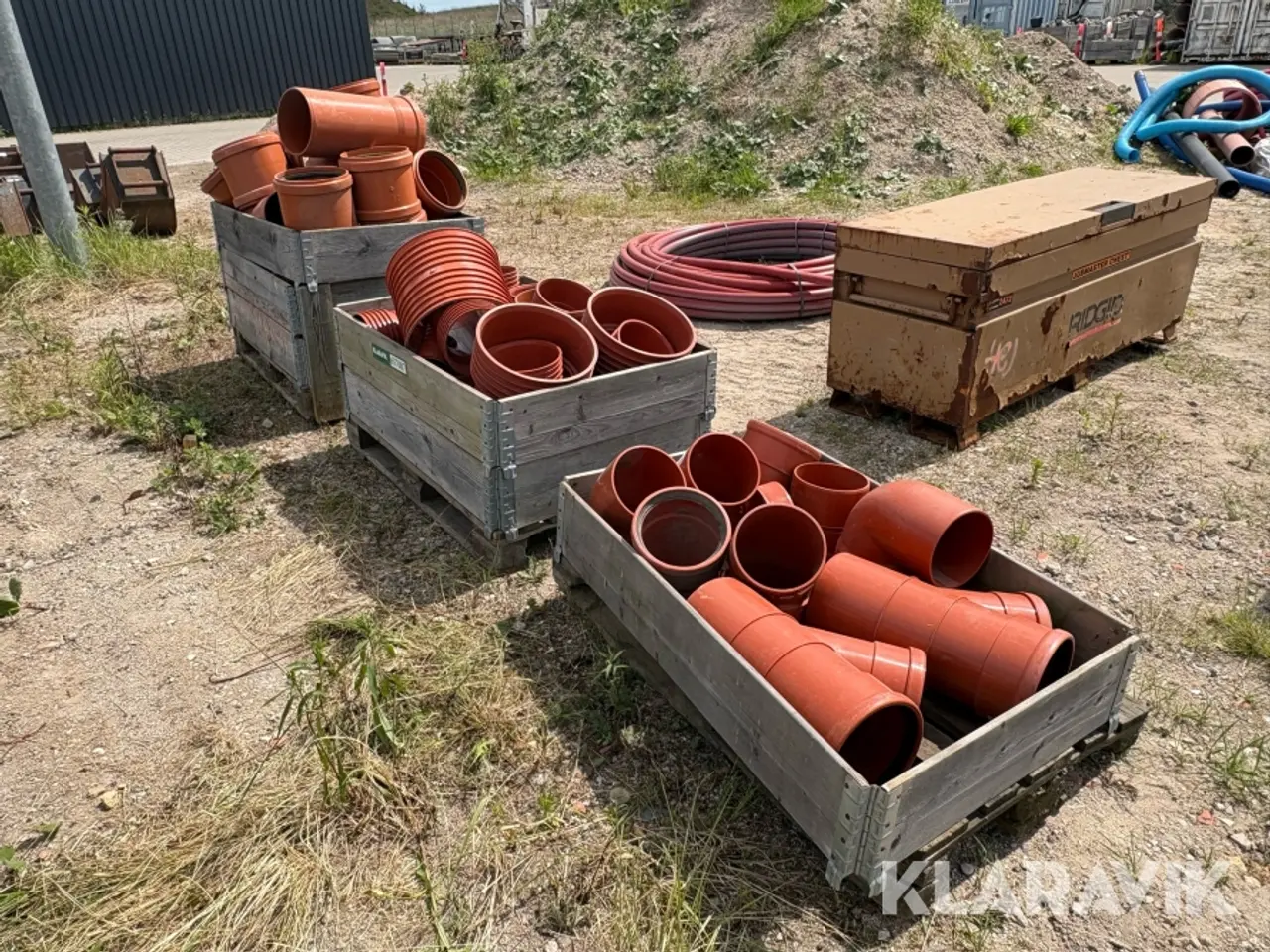 Billede 2 - Parti PVC kloakfittings og overgange