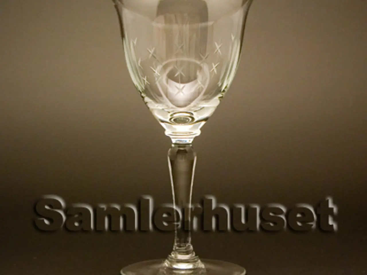 Billede 1 - Nordlys Hvidvinsglas. H:138 mm.