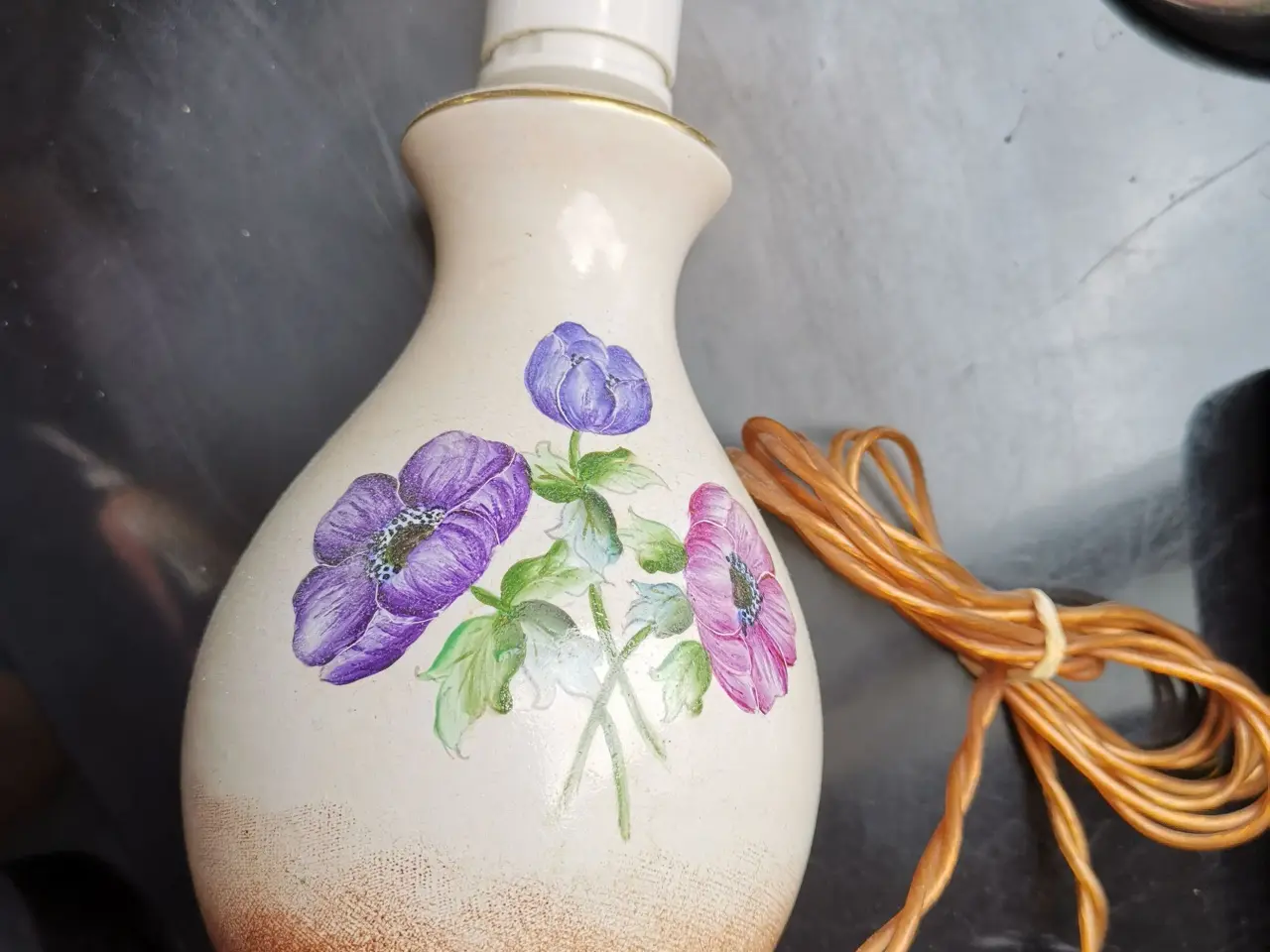 Billede 1 - Fyns Porcelænsbrænderi lampe