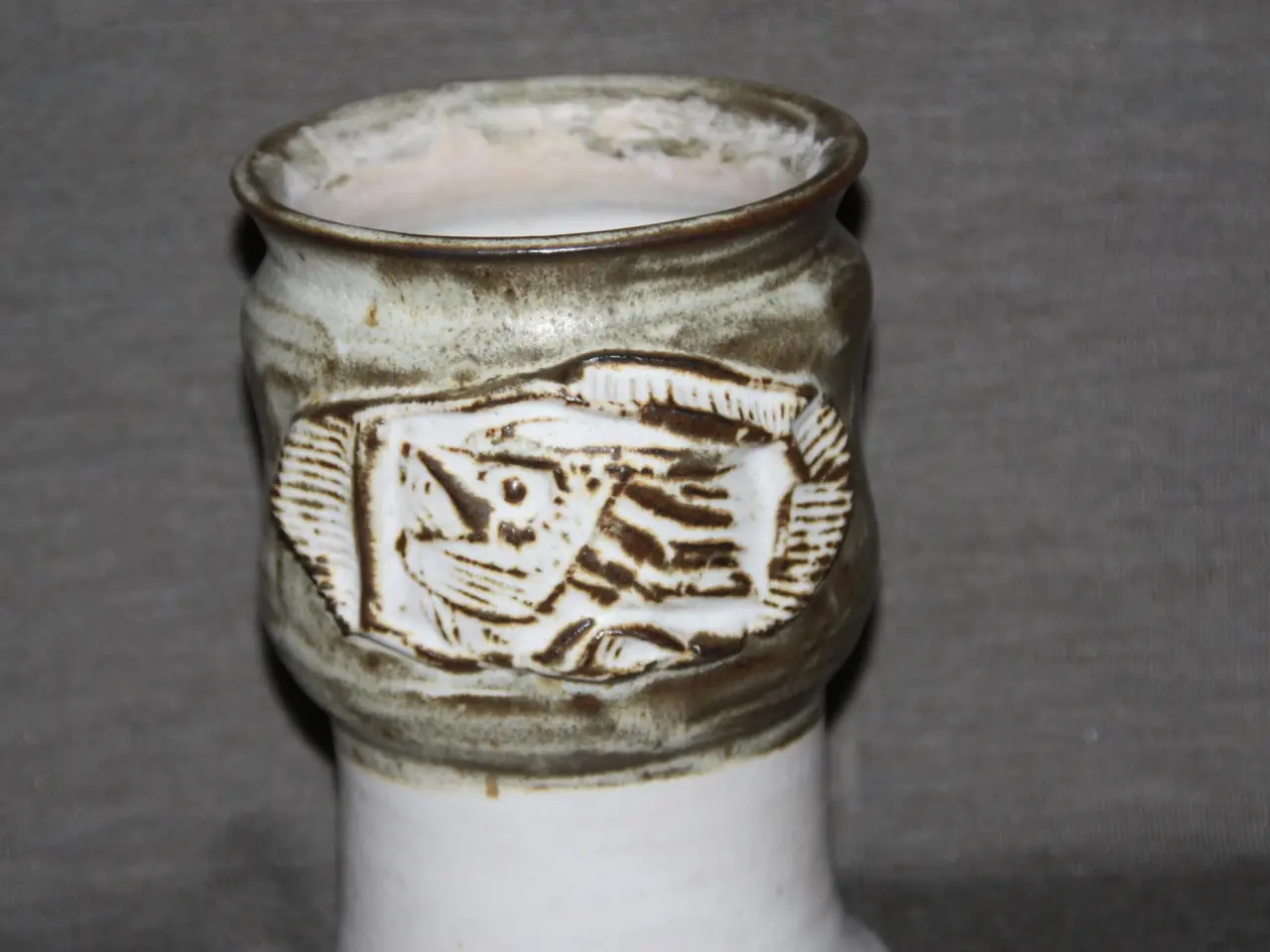 Billede 3 - Christina Præstgaard keramik vase 16,5 cm 