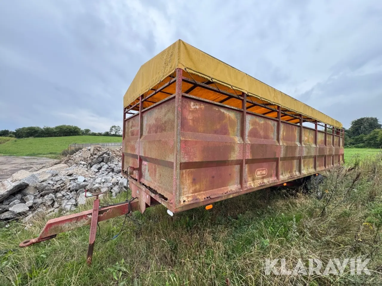 Billede 1 - Kreaturvogn Intho U800 1 styk