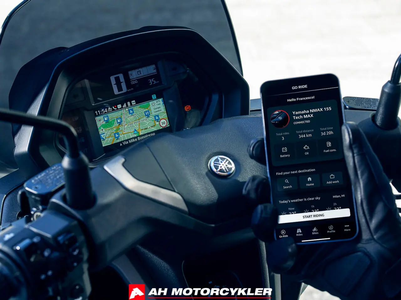 Billede 24 - Yamaha N-Max 155 Tech MAX Midnight Black