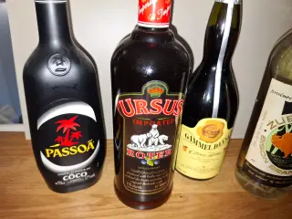 9 Flasker spiritus