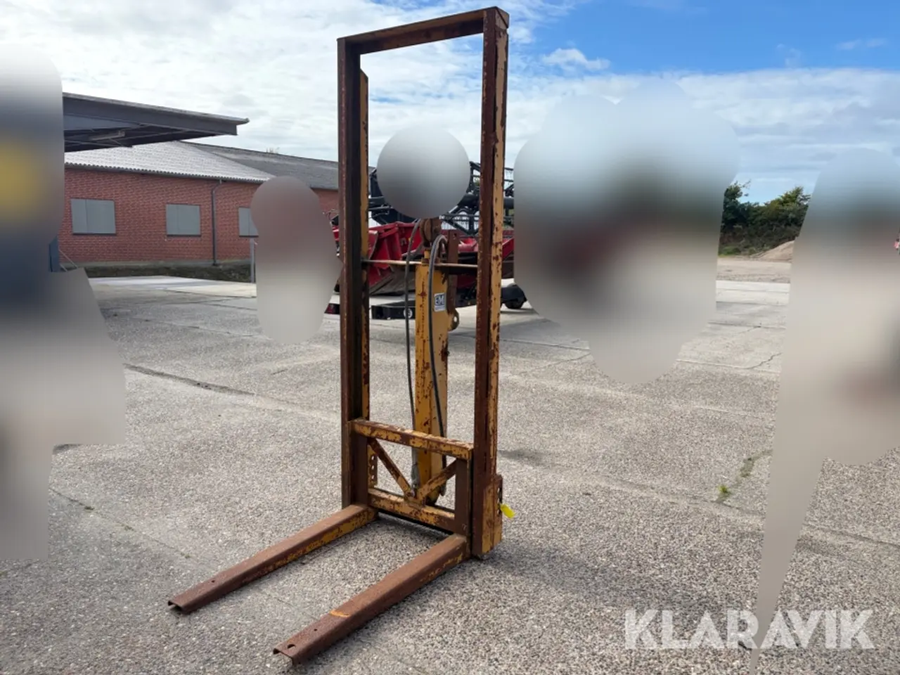 Billede 1 - Pallegafler til traktor EMA GL1600-1,8
