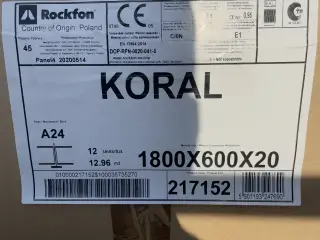 Rockfon plader i ny tilstand