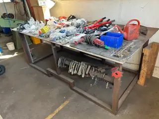 Svejsebord uden indhold