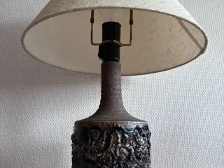 Unik & sjælden Demstrup keramik bordlampe af Ib Ol