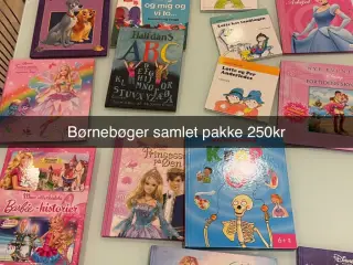 Børnebøger Disney, barbie, Lotte og totte