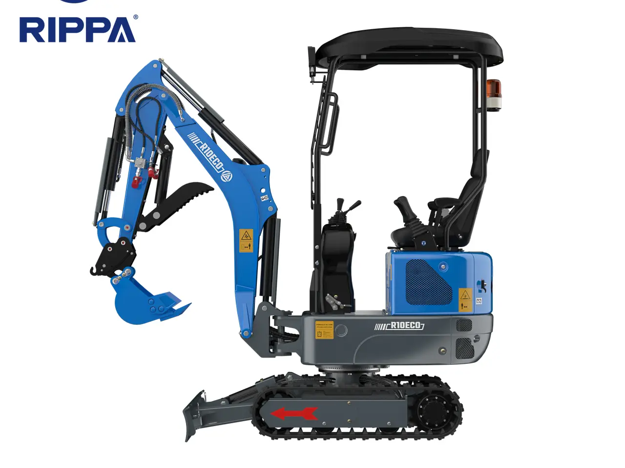 Billede 5 - Minigraver R10-6 ECO - Kubota motor