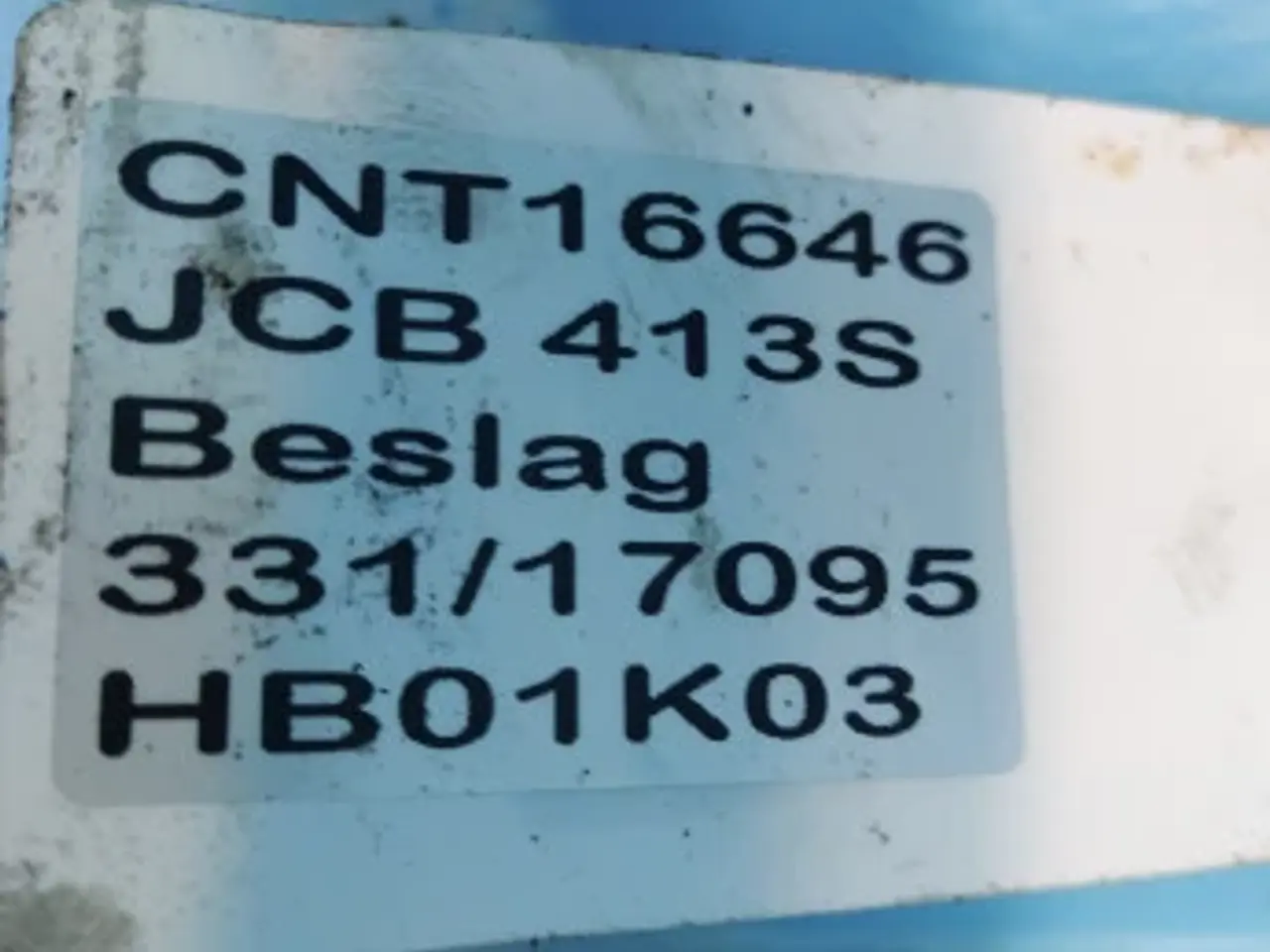 Billede 9 - JCB 413S Beslag 331/17095