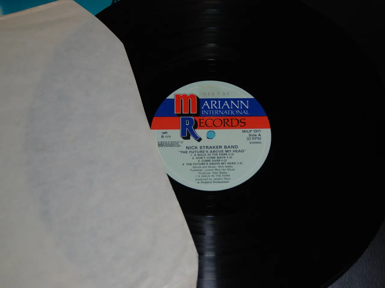 Billede 3 - Lp - Nick Straker Band