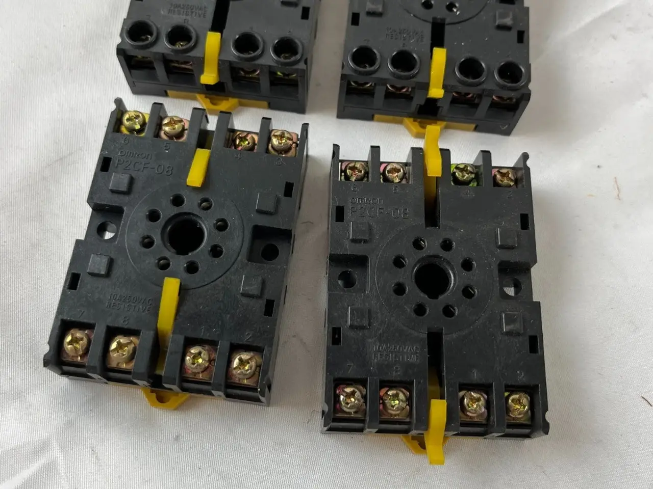 Billede 8 - Omron P2CF-08-E relæ Socket 8-Pin DIN Rail Screw