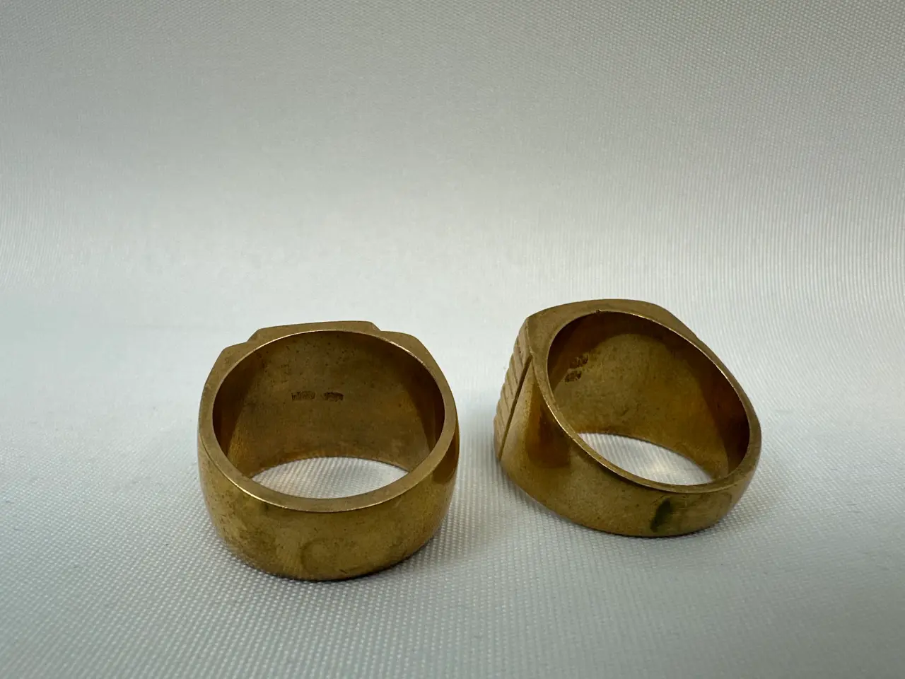 Billede 5 - 2 stk. messing ringe 