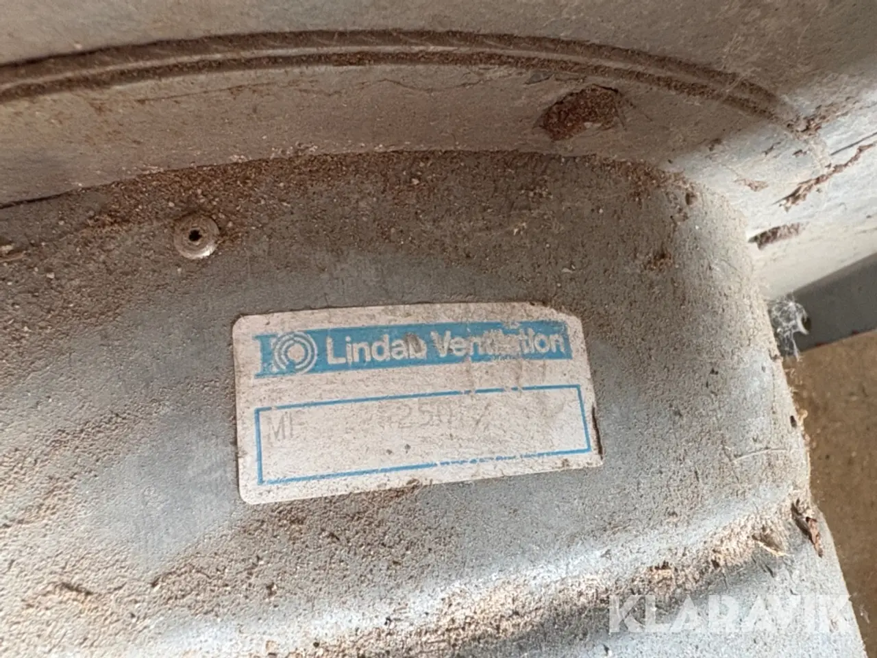 Billede 5 - Ventilationsanlæg Lindab med 2,2 kW elmotor