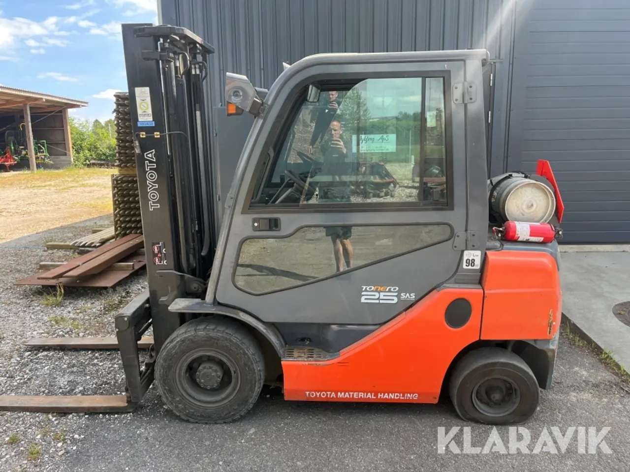 Billede 6 - Gaffeltruck Toyota 02-8FGF25