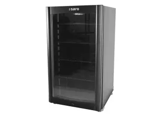 Displaykøleskab i sort – 98 L – 47 x 49 x 83 cm