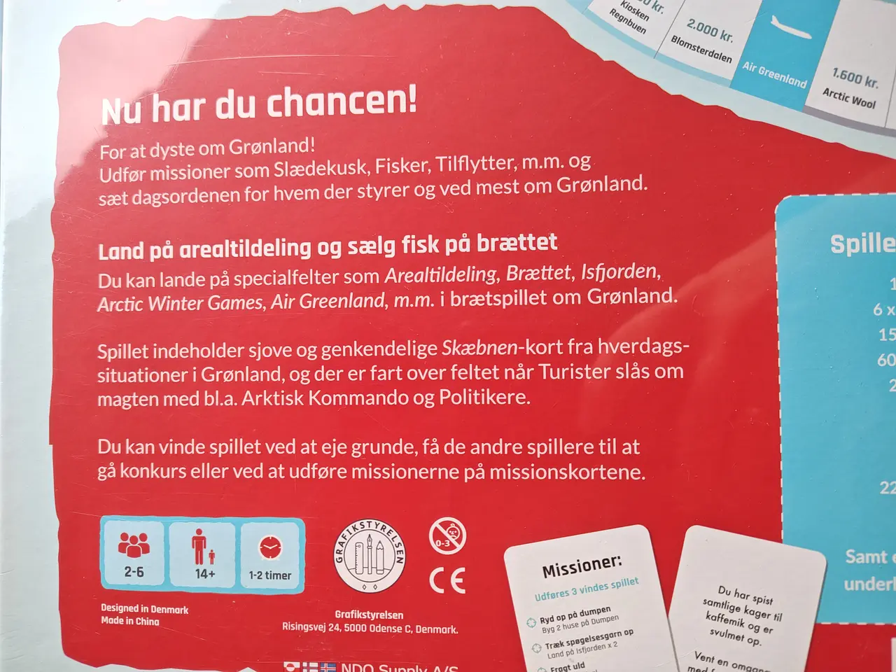 Billede 2 - Slaget om Grønland Brætspil
