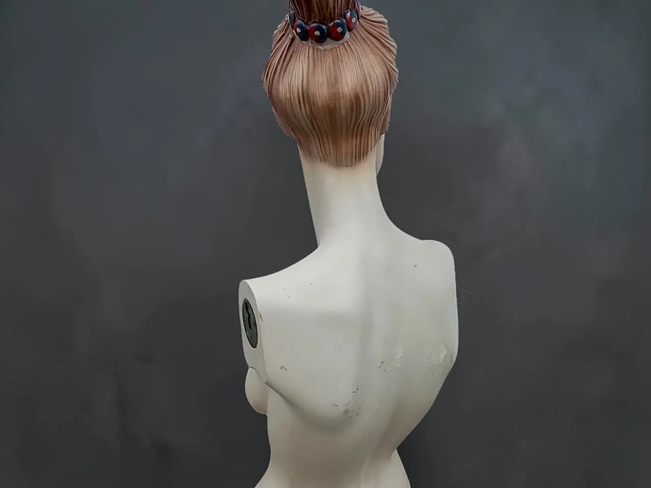 Billede 3 - Vintage mannequin torso med hoved 79 cm