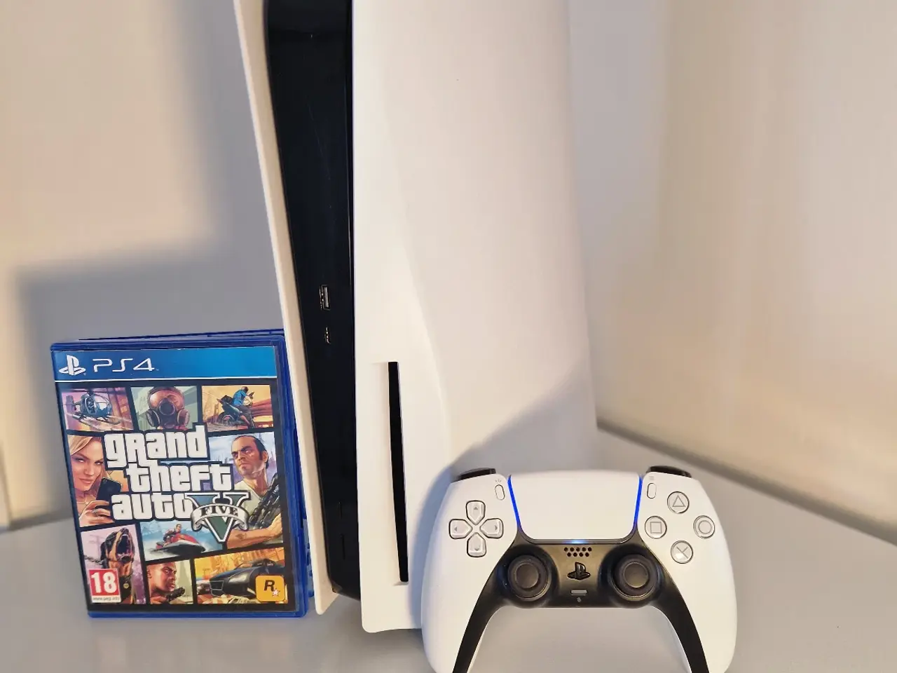 Billede 1 - Playstation 5 Disk, Sony PS5 + GTA5 spil
